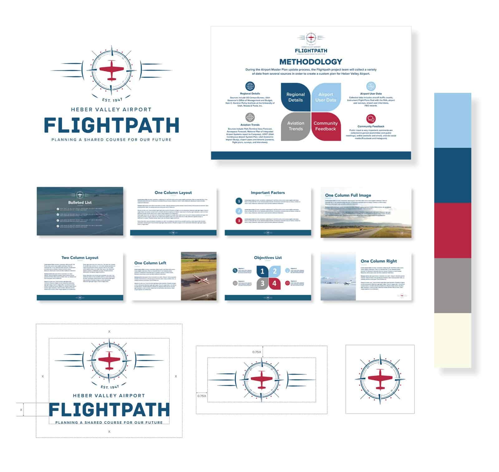 Airport Masterplan Program branding for HCR