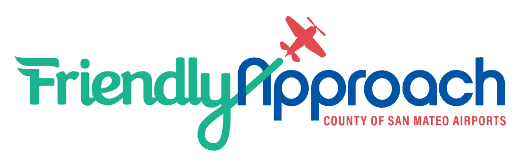 Friendly Approach - County of San Mateo Airports Logo
