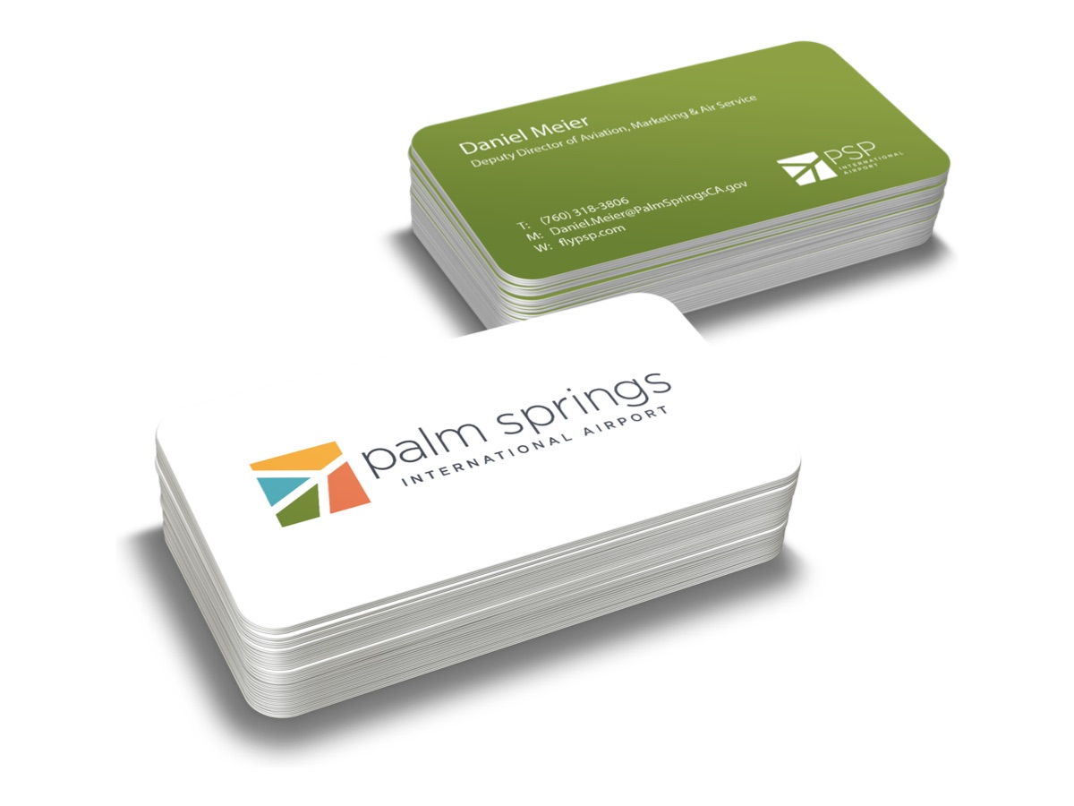 Palm Springs International Airport business cards