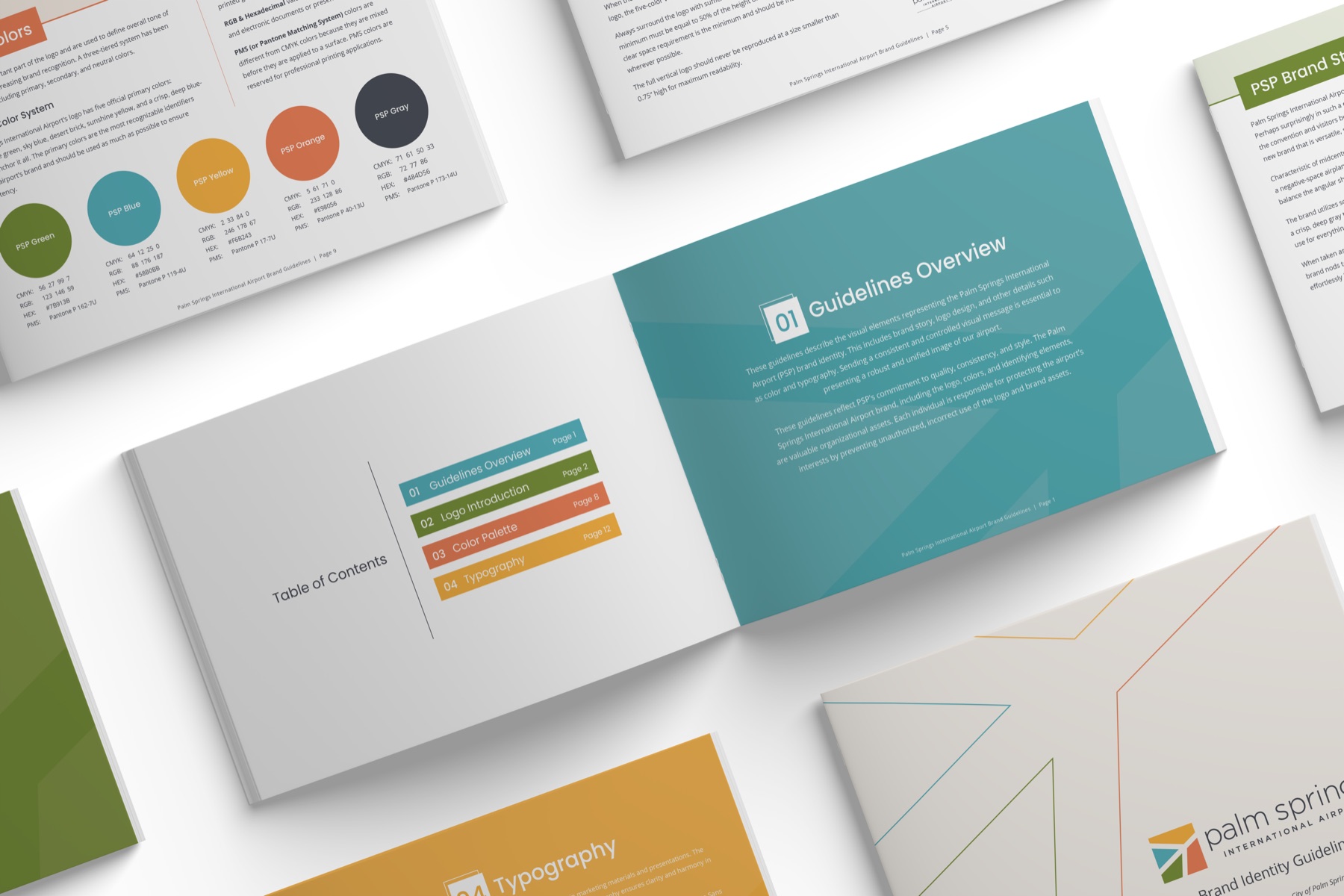 Palm Springs International Airport brand guidelines